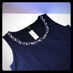 NWT Talbots sleeveless knit top